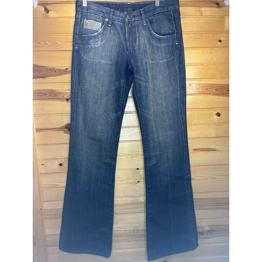 Citizens of Humanity by Jerome Dahan Jeans Women's 28 Blue Dark Boot Made In USA